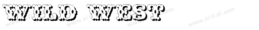 Wild West字体转换